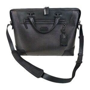 TUMI CFX Carbon Slim Briefcase Business Bag Black 35611CB VERY GOOD CONDITION!